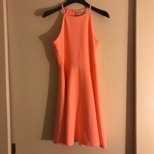 Mossimo Neon Coral Dress
